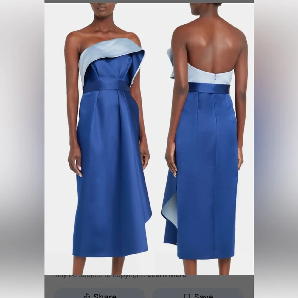 Carolina Herrera Cascading Bodice Midi Dress
Exquisite - Picture 2 of 3